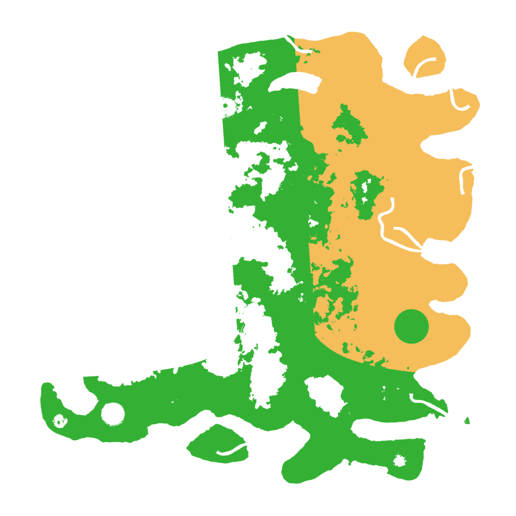 Biome Rust Map: Procedural Map, Size: 3950, Seed: 319712