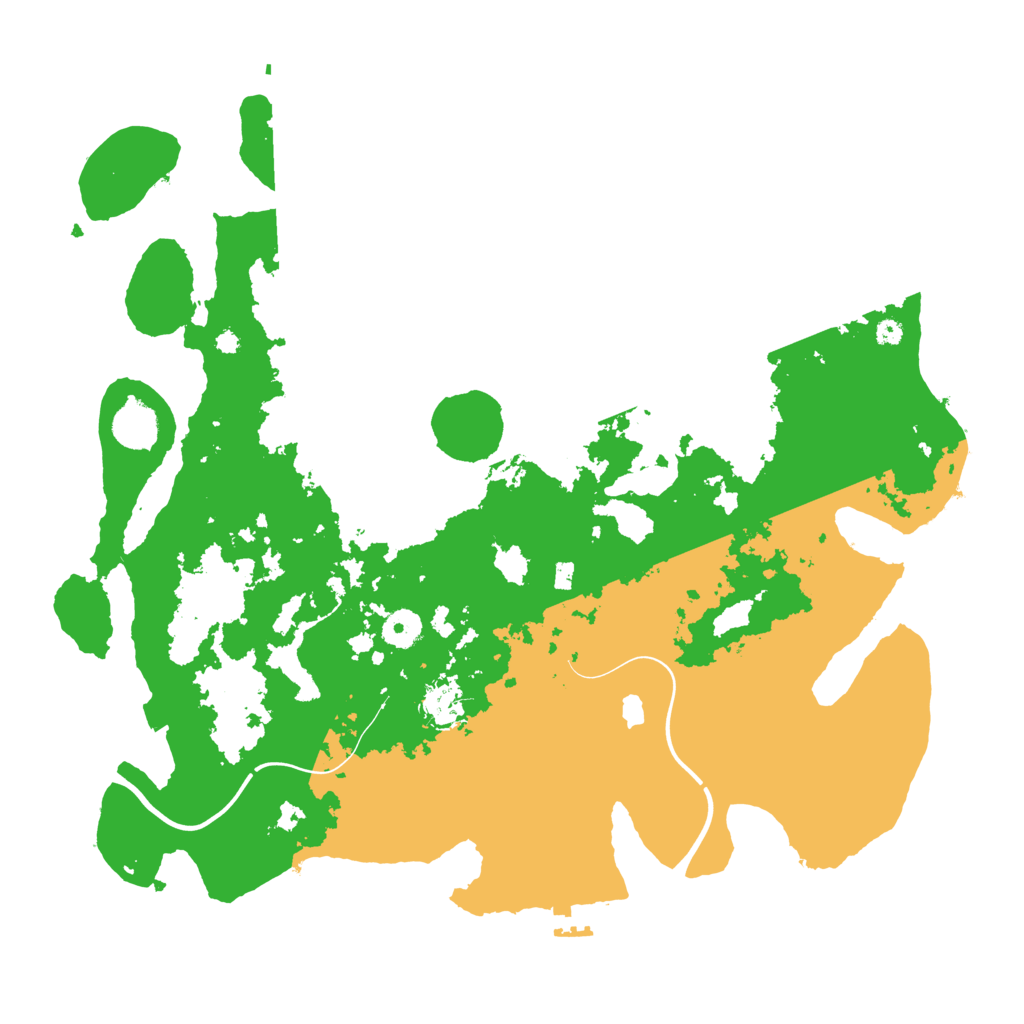 Biome Rust Map: Procedural Map, Size: 4000, Seed: 24133675