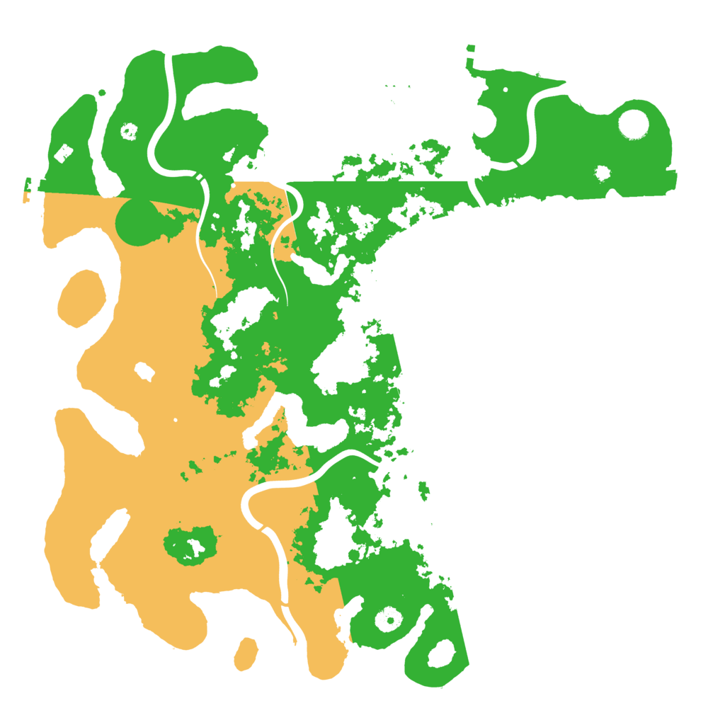 Biome Rust Map: Procedural Map, Size: 4250, Seed: 2264621