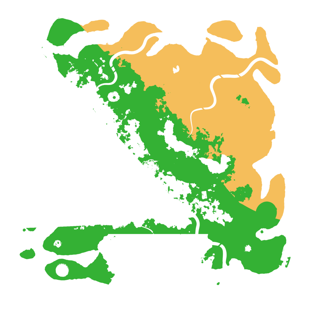 Biome Rust Map: Procedural Map, Size: 4250, Seed: 371402