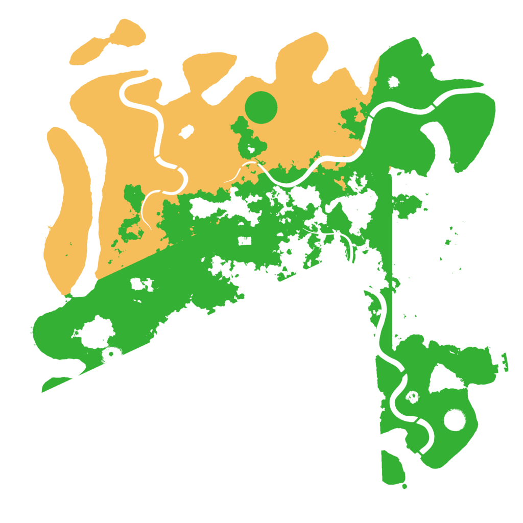 Biome Rust Map: Procedural Map, Size: 4250, Seed: 3141252