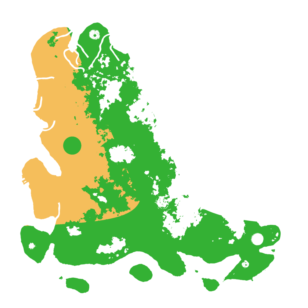 Biome Rust Map: Procedural Map, Size: 4500, Seed: 2981668