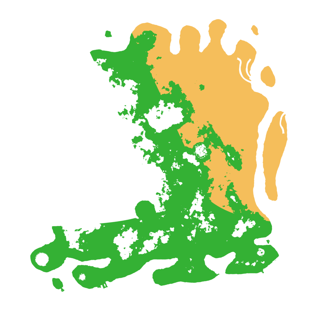 Biome Rust Map: Procedural Map, Size: 4250, Seed: 546052