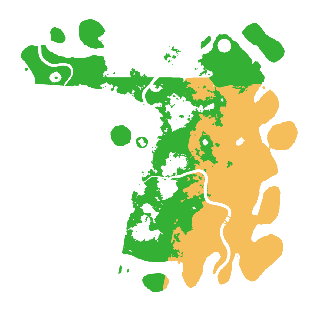 Biome Rust Map: Procedural Map, Size: 4250, Seed: 6416650