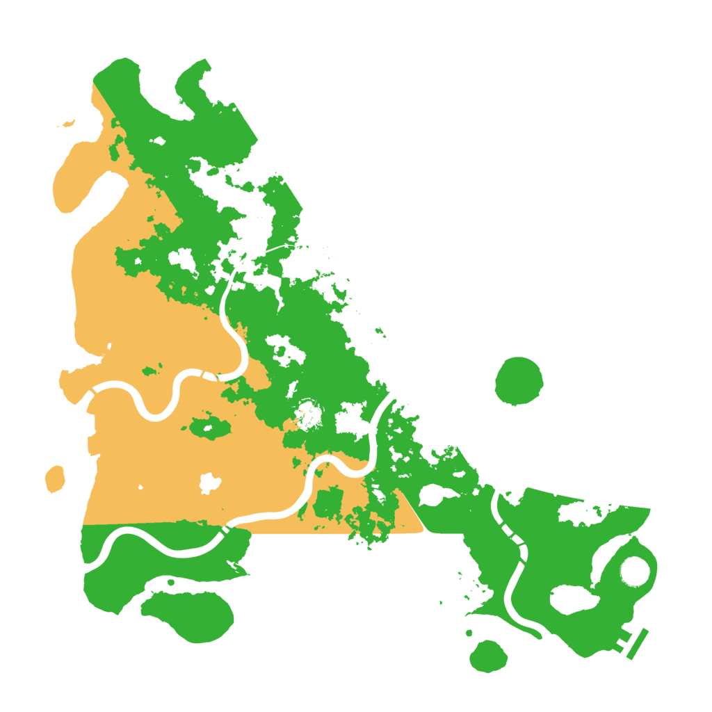 Biome Rust Map: Procedural Map, Size: 4250, Seed: 4621455