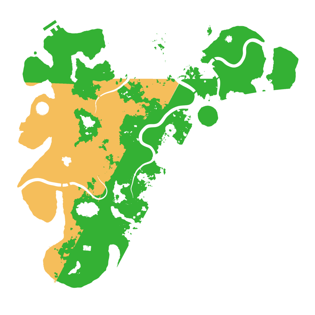 Biome Rust Map: Procedural Map, Size: 4250, Seed: 4452156