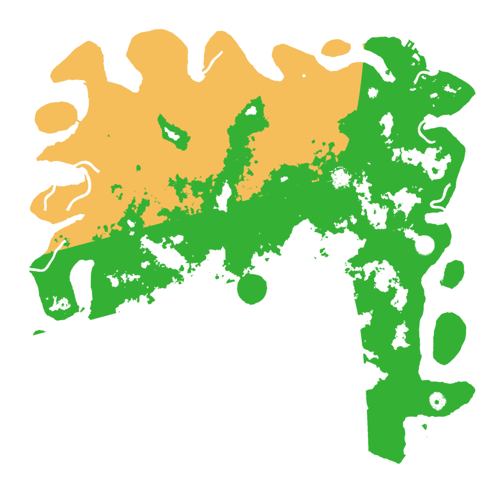 Biome Rust Map: Procedural Map, Size: 4500, Seed: 1508155017