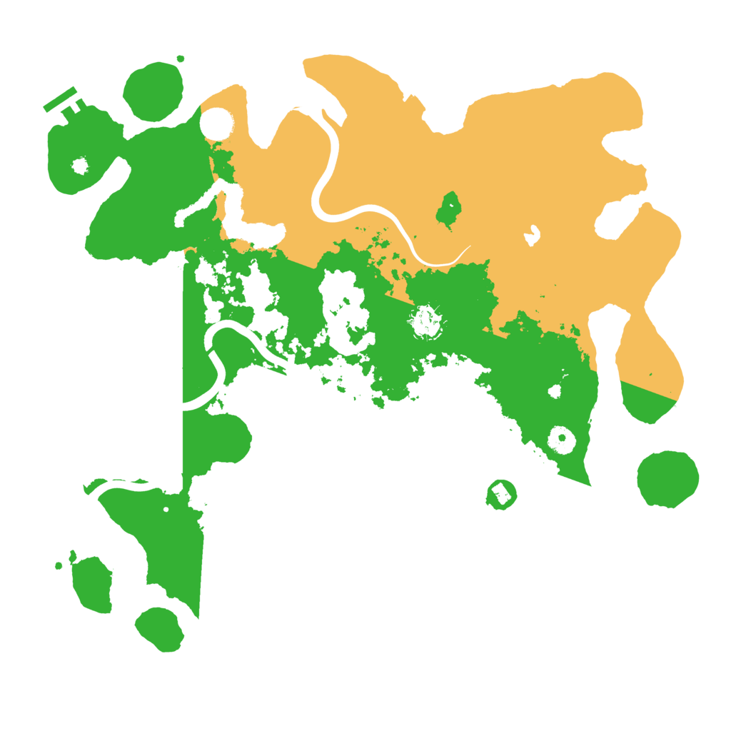 Biome Rust Map: Procedural Map, Size: 4000, Seed: 51586060