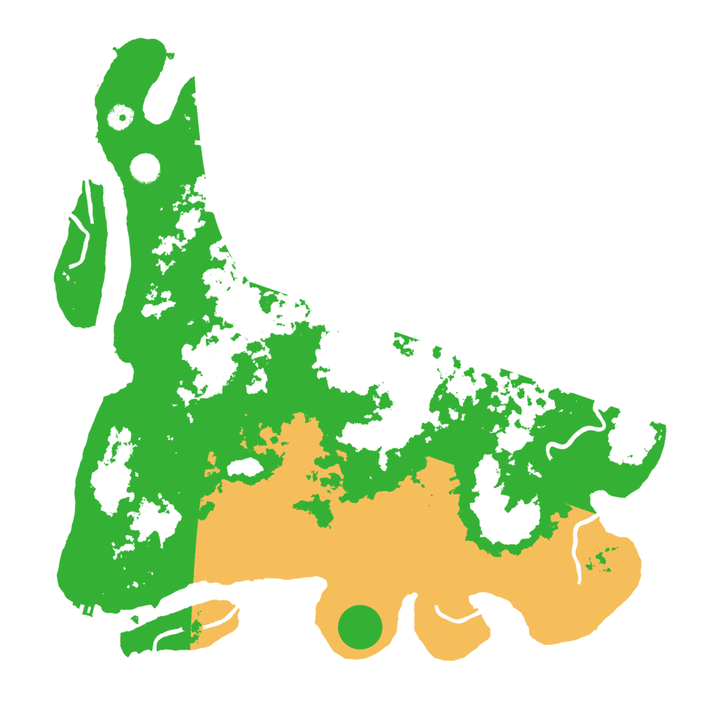 Biome Rust Map: Procedural Map, Size: 4250, Seed: 879047