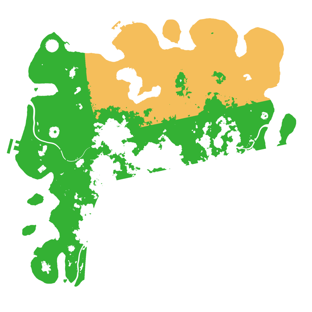Biome Rust Map: Procedural Map, Size: 4250, Seed: 6178967