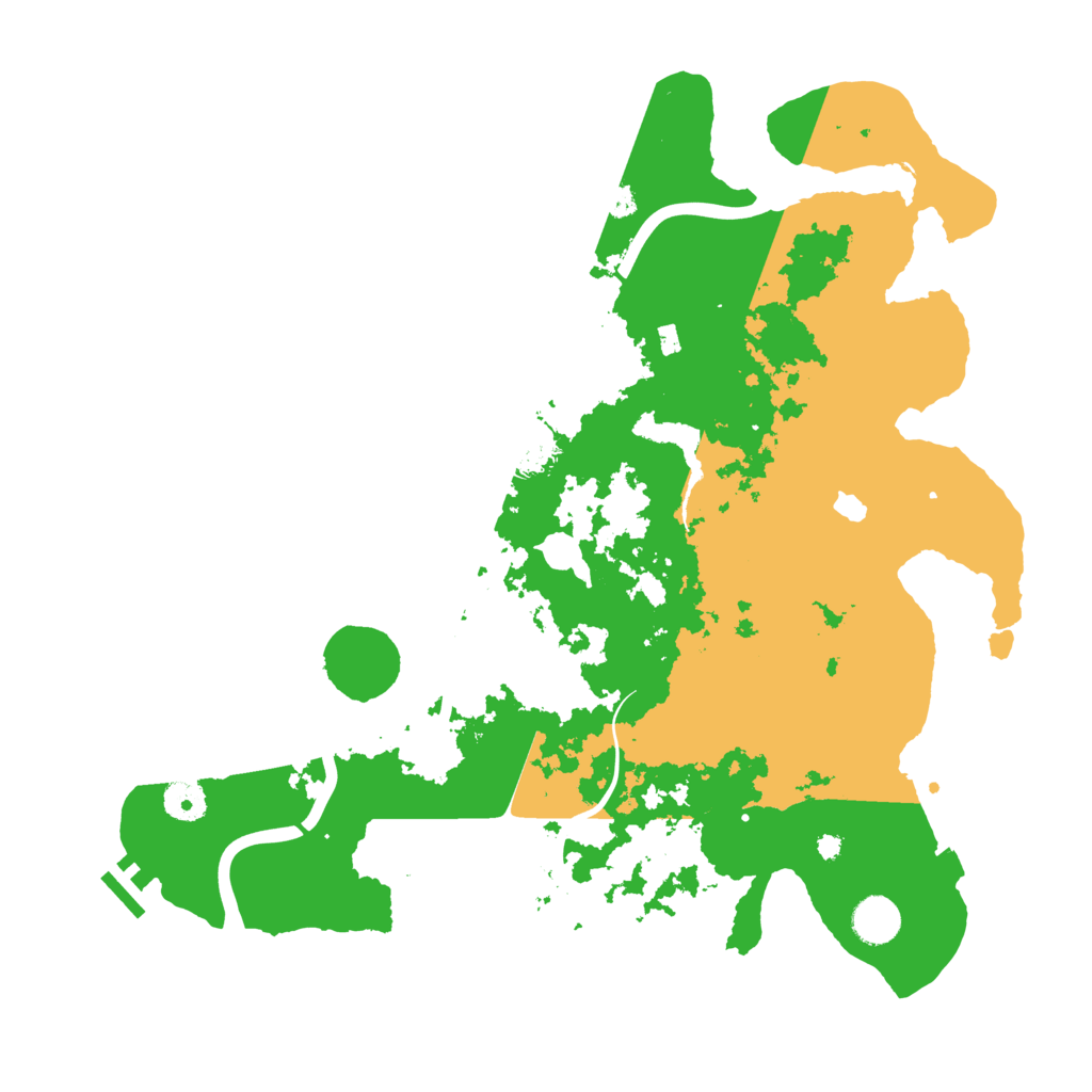 Biome Rust Map: Procedural Map, Size: 4000, Seed: 2070594543