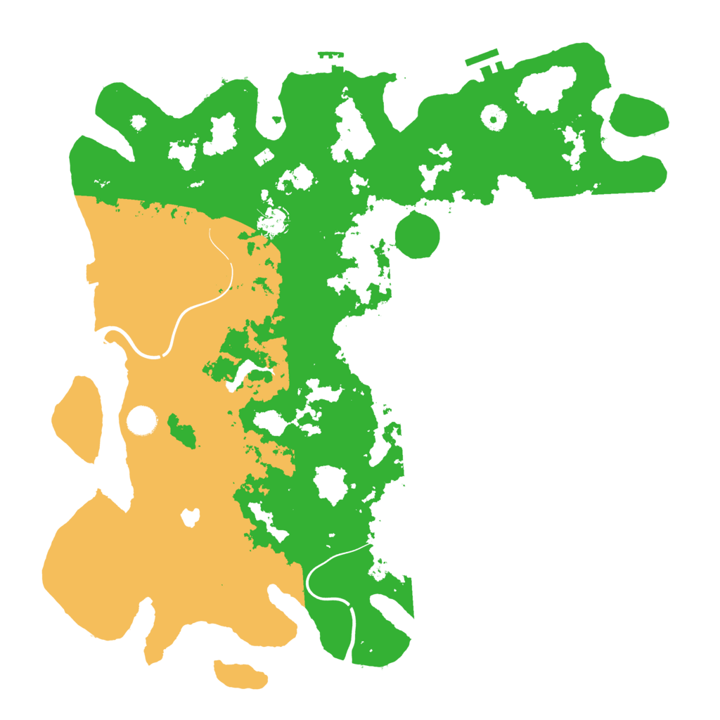 Biome Rust Map: Procedural Map, Size: 4250, Seed: 4744608
