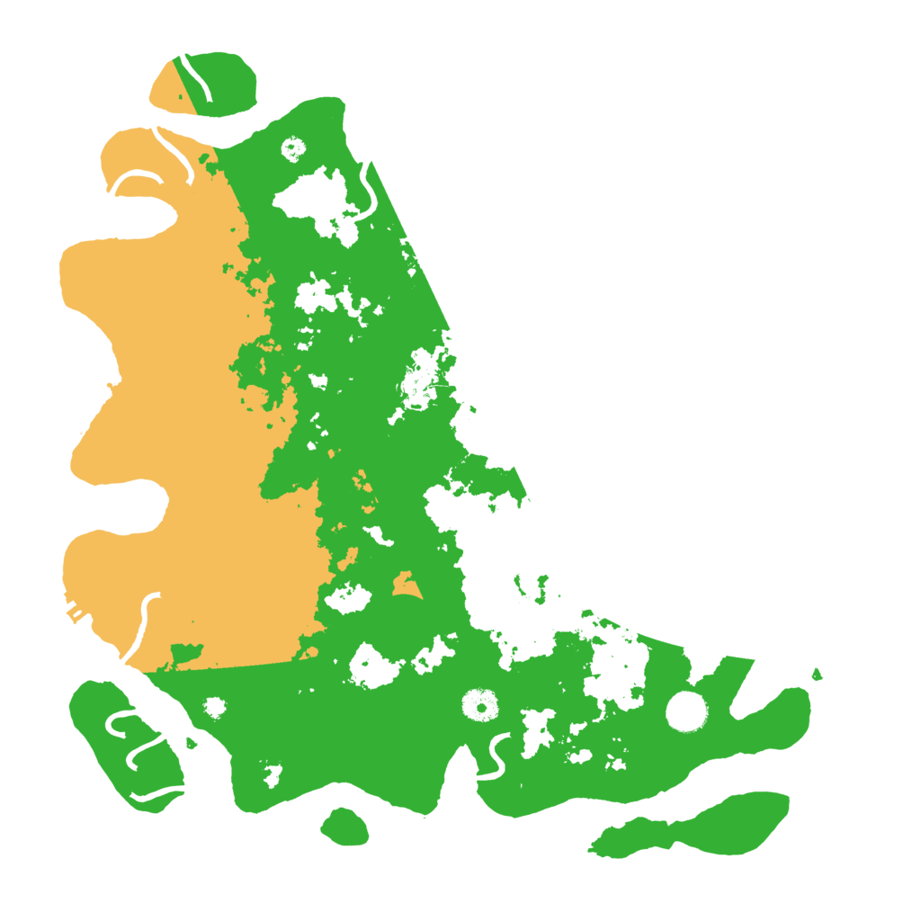 Biome Rust Map: Procedural Map, Size: 3950, Seed: 170454937