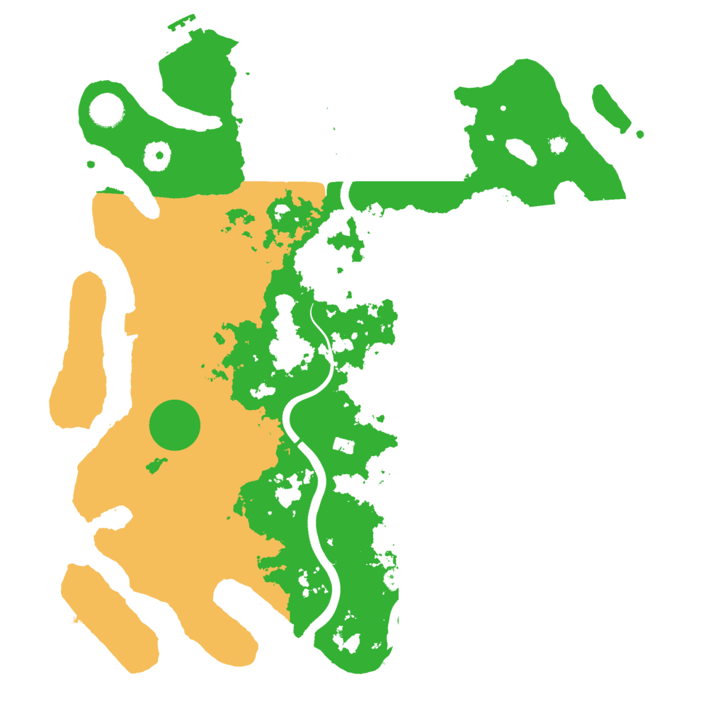 Biome Rust Map: Procedural Map, Size: 3750, Seed: 462278357
