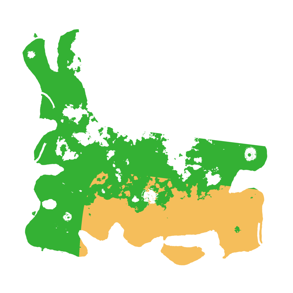 Biome Rust Map: Procedural Map, Size: 3500, Seed: 5754