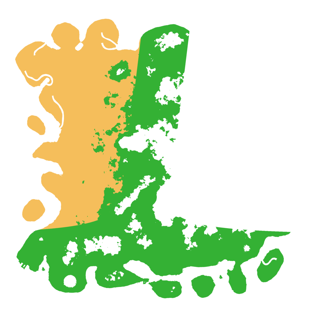 Biome Rust Map: Procedural Map, Size: 4500, Seed: 5619