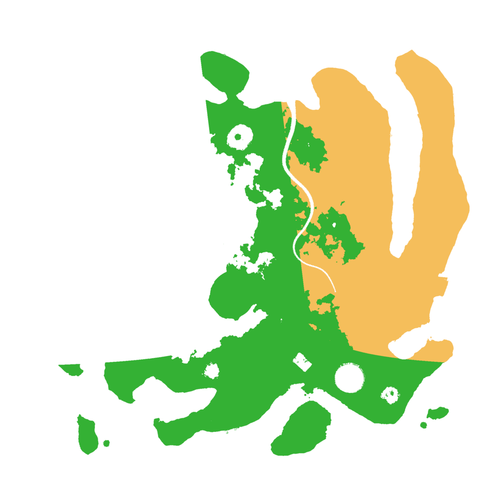 Biome Rust Map: Procedural Map, Size: 3000, Seed: 2010854857