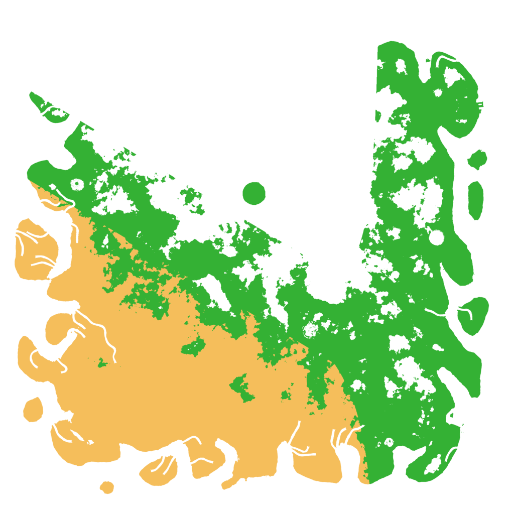 Biome Rust Map: Procedural Map, Size: 6000, Seed: 771022