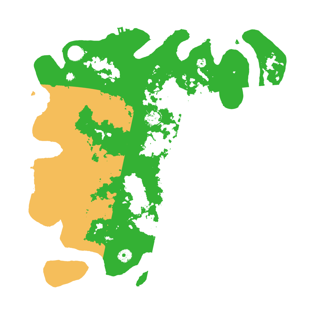 Biome Rust Map: Procedural Map, Size: 3550, Seed: 3574951