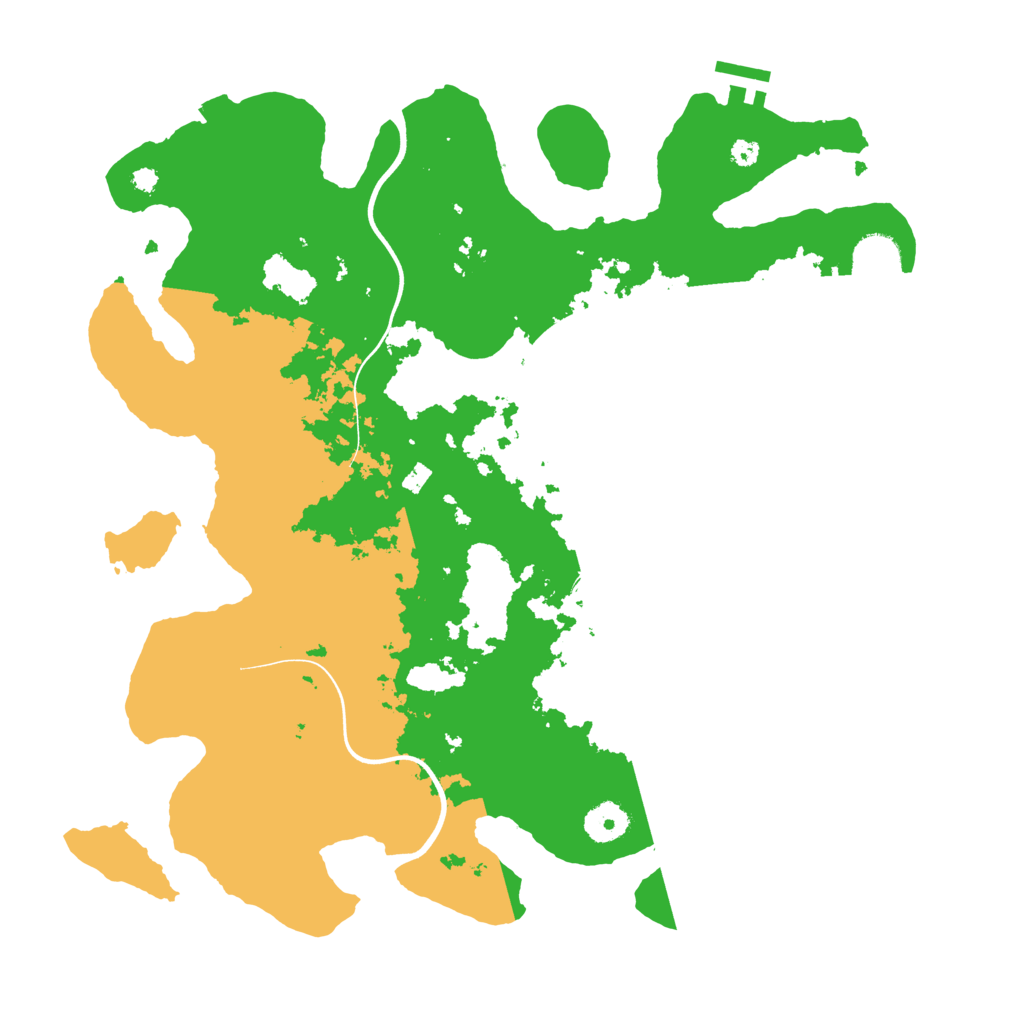 Biome Rust Map: Procedural Map, Size: 3750, Seed: 25335977