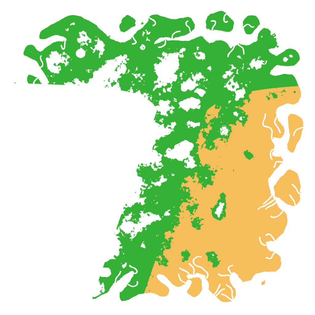 Biome Rust Map: Procedural Map, Size: 6000, Seed: 115821897