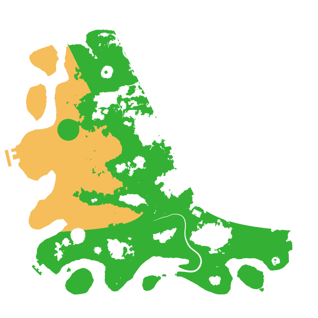 Biome Rust Map: Procedural Map, Size: 3850, Seed: 844999101