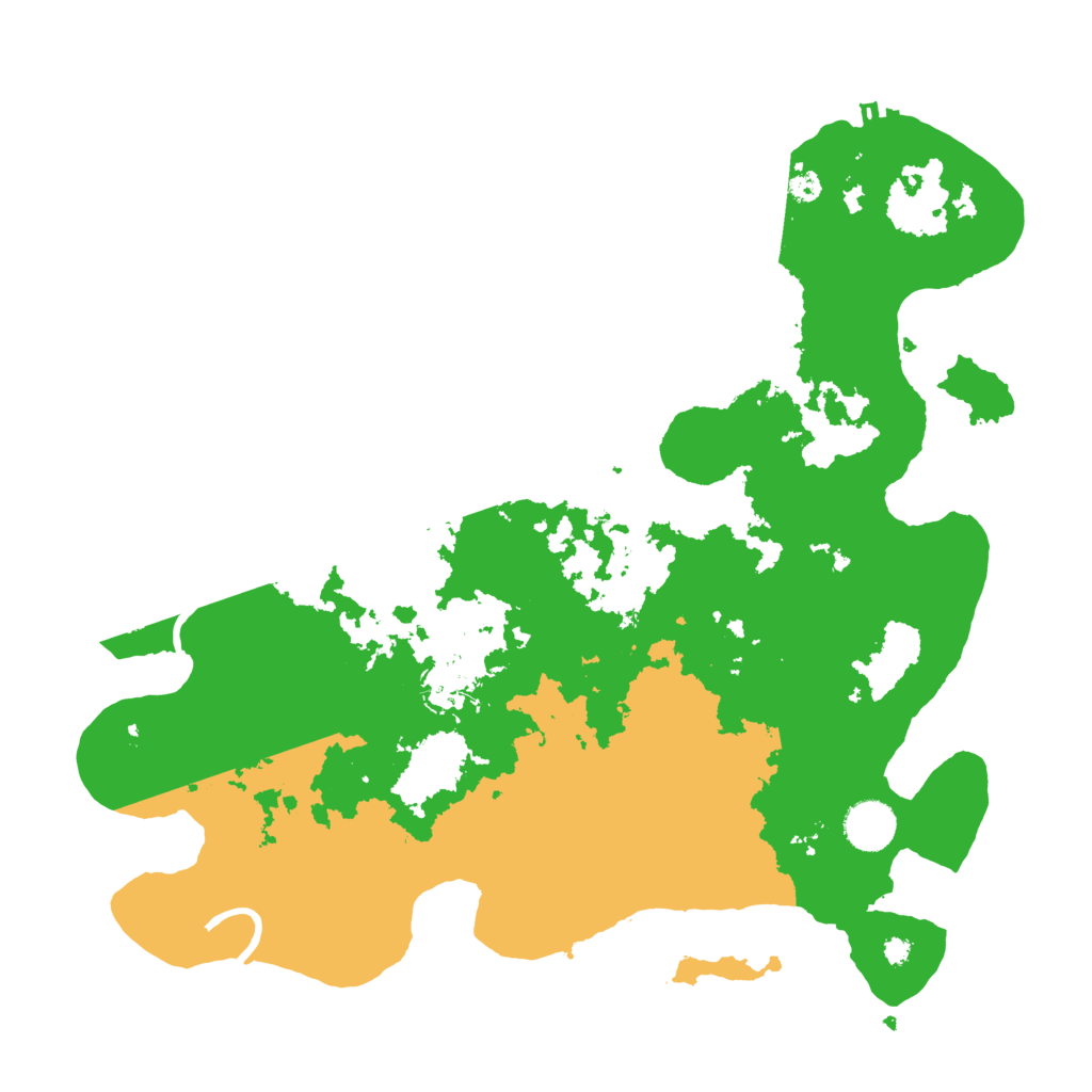 Biome Rust Map: Procedural Map, Size: 3750, Seed: 648252