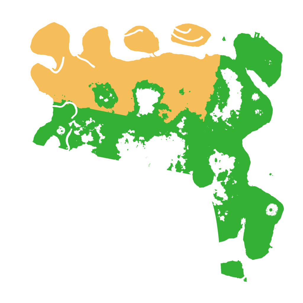 Biome Rust Map: Procedural Map, Size: 3800, Seed: 30516