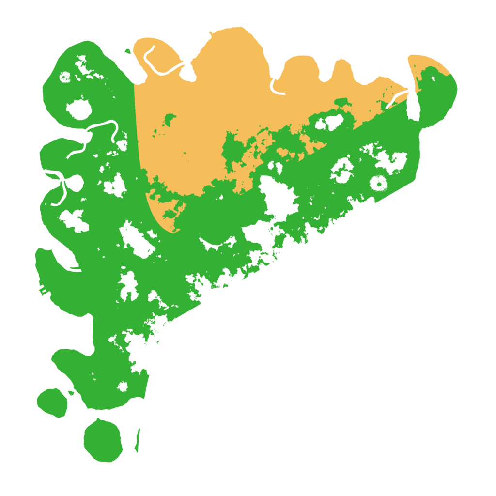 Biome Rust Map: Procedural Map, Size: 4500, Seed: 6268456