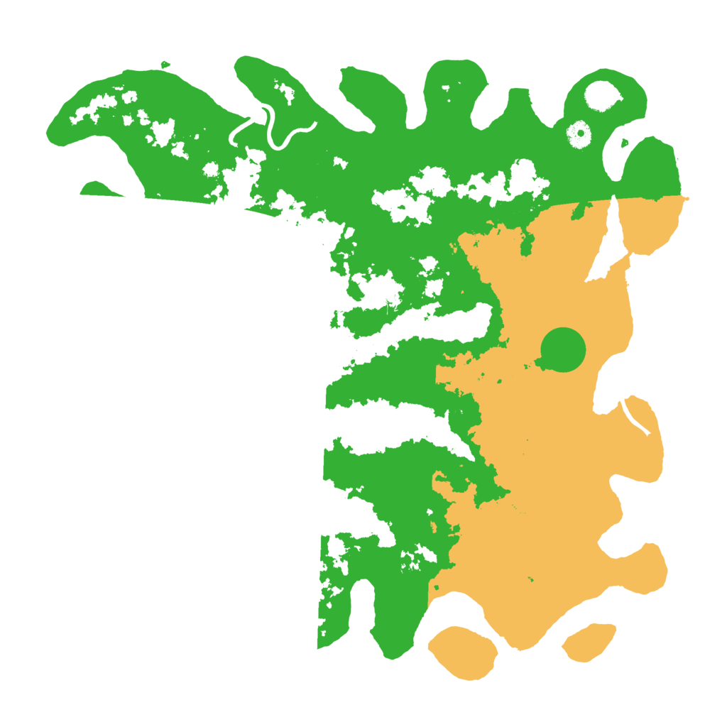 Biome Rust Map: Procedural Map, Size: 4250, Seed: 56744