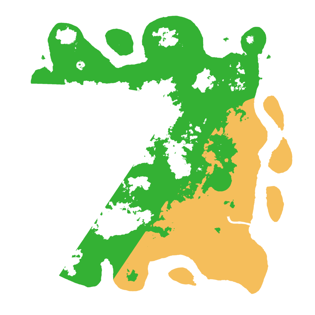 Biome Rust Map: Procedural Map, Size: 3800, Seed: 1937900126