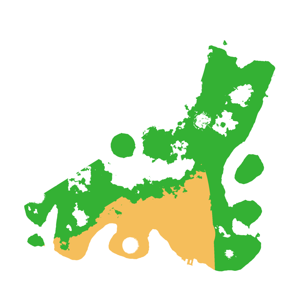 Biome Rust Map: Procedural Map, Size: 3200, Seed: 5306036