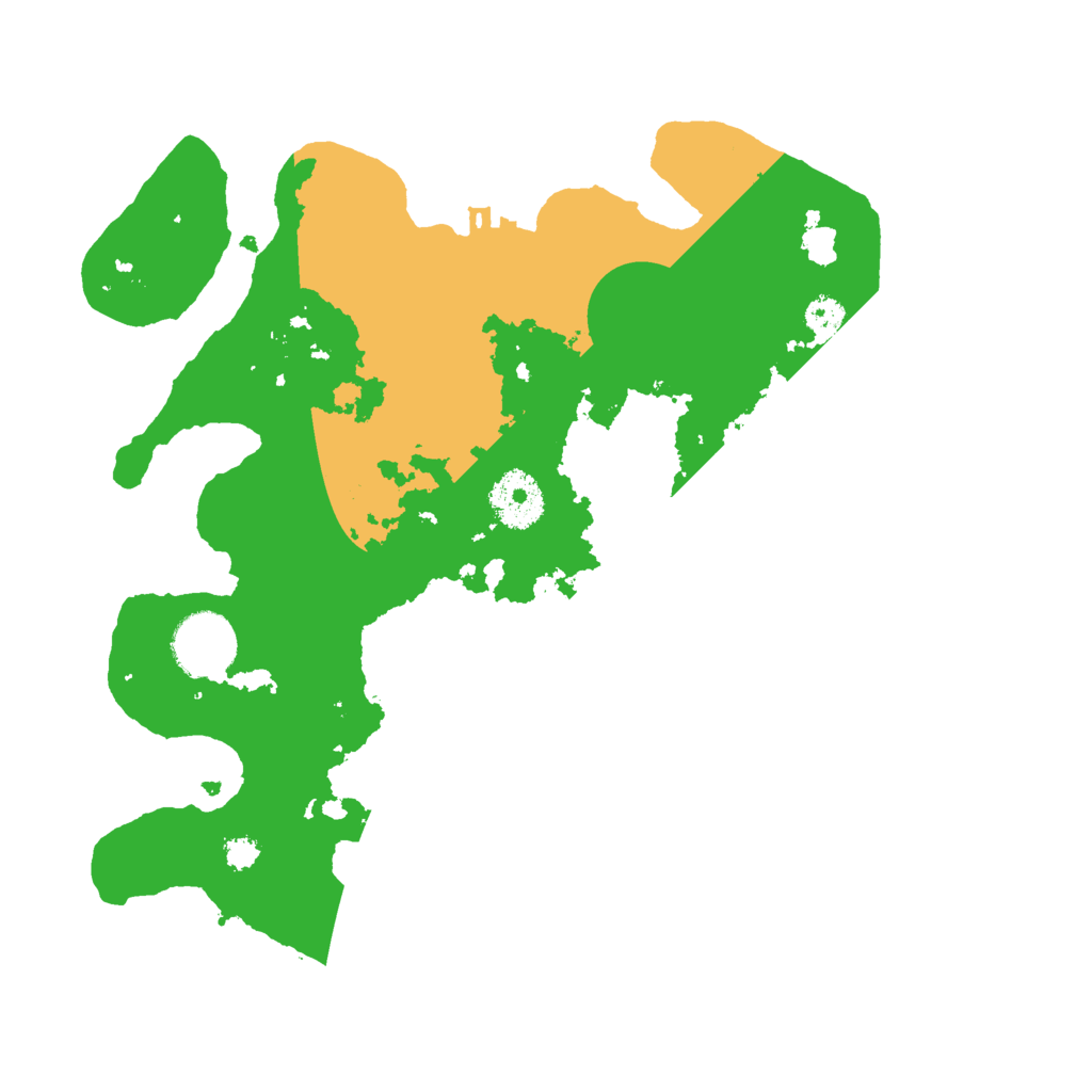 Biome Rust Map: Procedural Map, Size: 3000, Seed: 69103