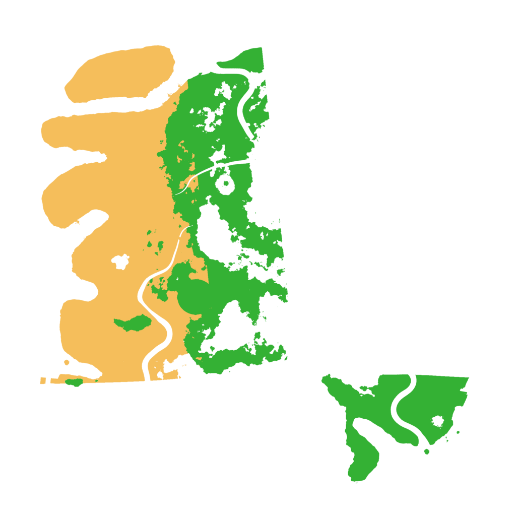 Biome Rust Map: Procedural Map, Size: 4000, Seed: 2024636