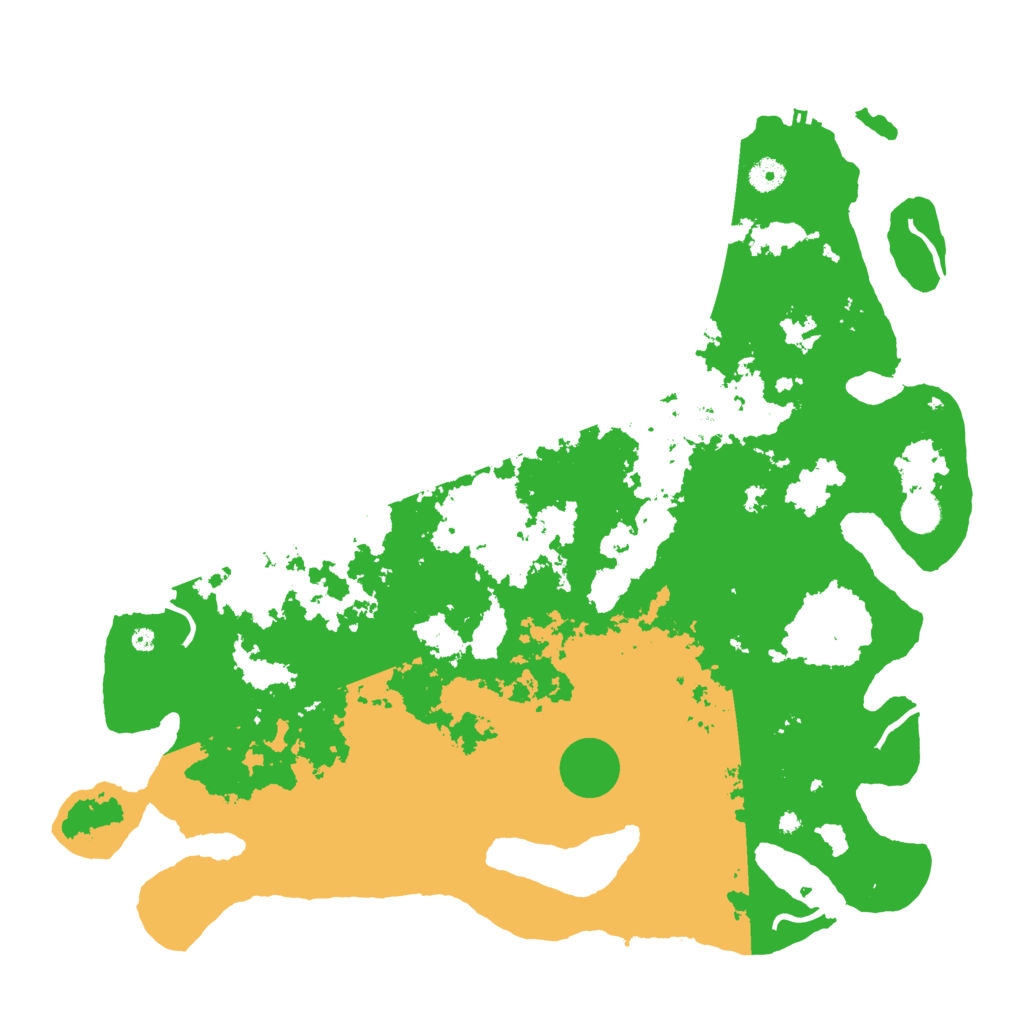 Biome Rust Map: Procedural Map, Size: 4500, Seed: 5700885