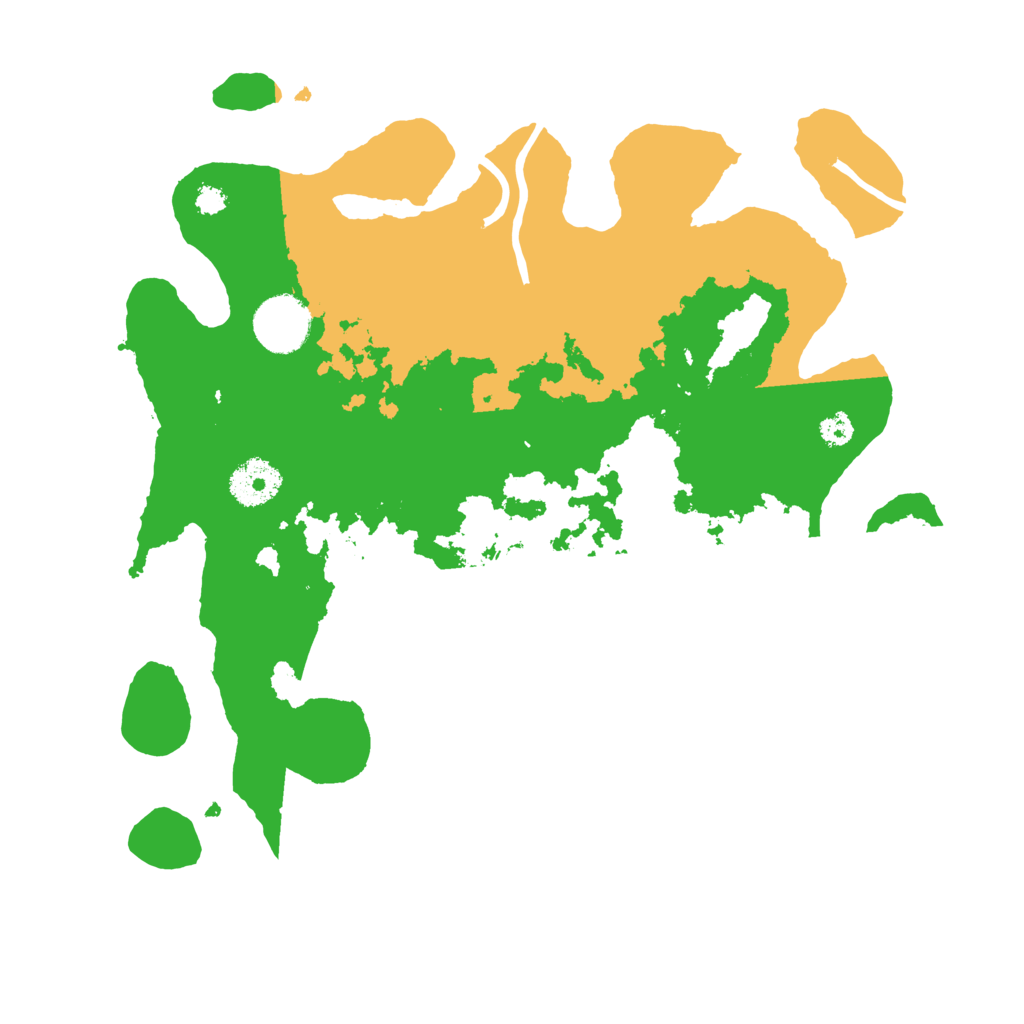 Biome Rust Map: Procedural Map, Size: 3200, Seed: 4054076