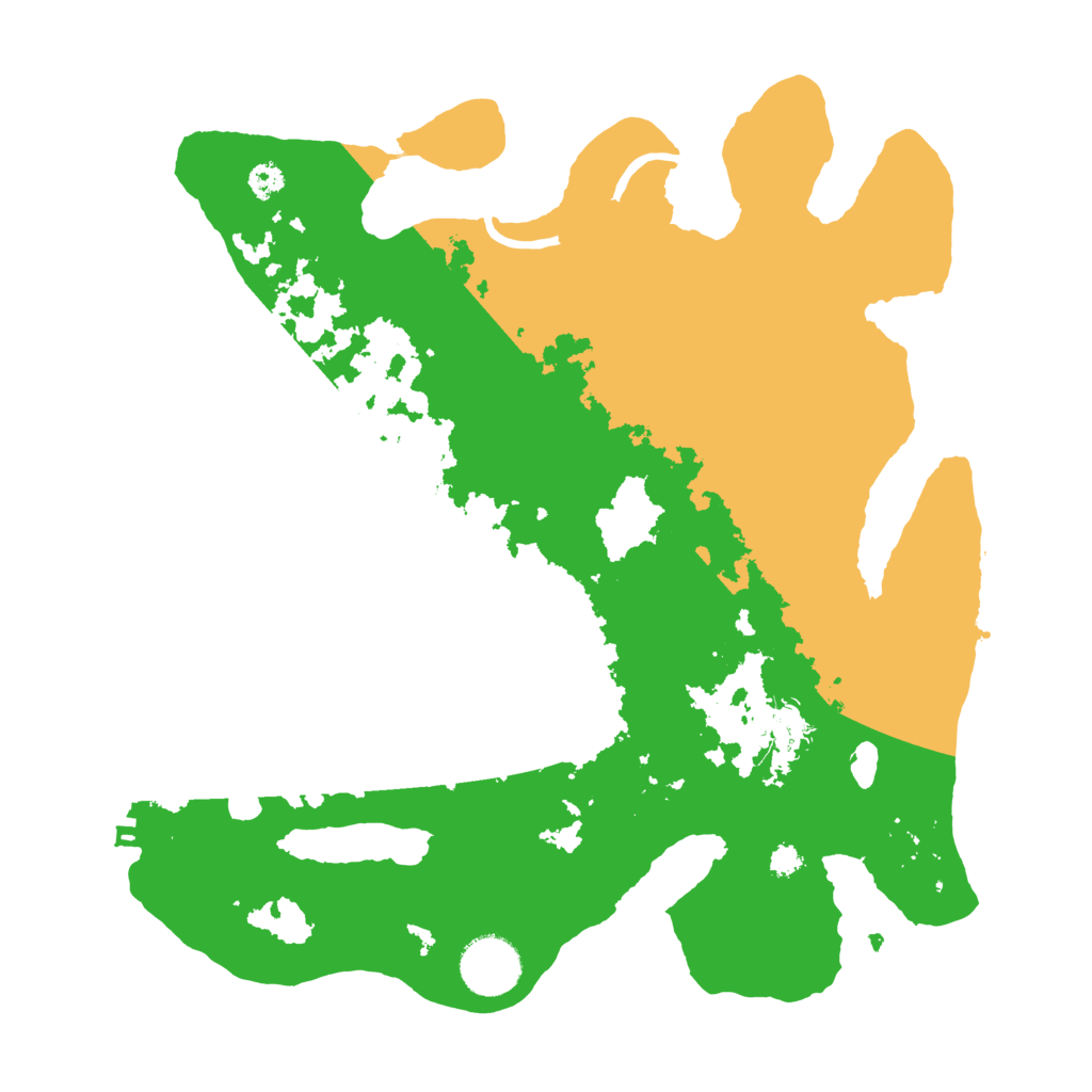 Biome Rust Map: Procedural Map, Size: 3200, Seed: 1586841