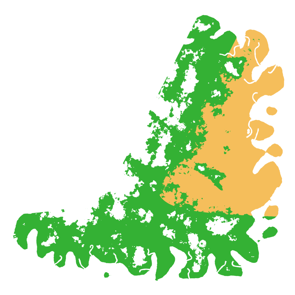 Biome Rust Map: Procedural Map, Size: 6000, Seed: 996939