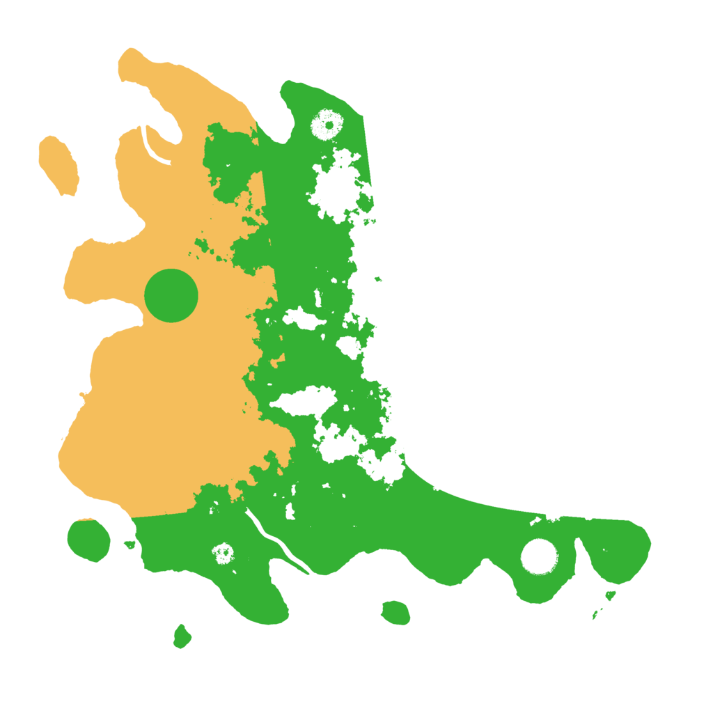 Biome Rust Map: Procedural Map, Size: 3500, Seed: 535328814