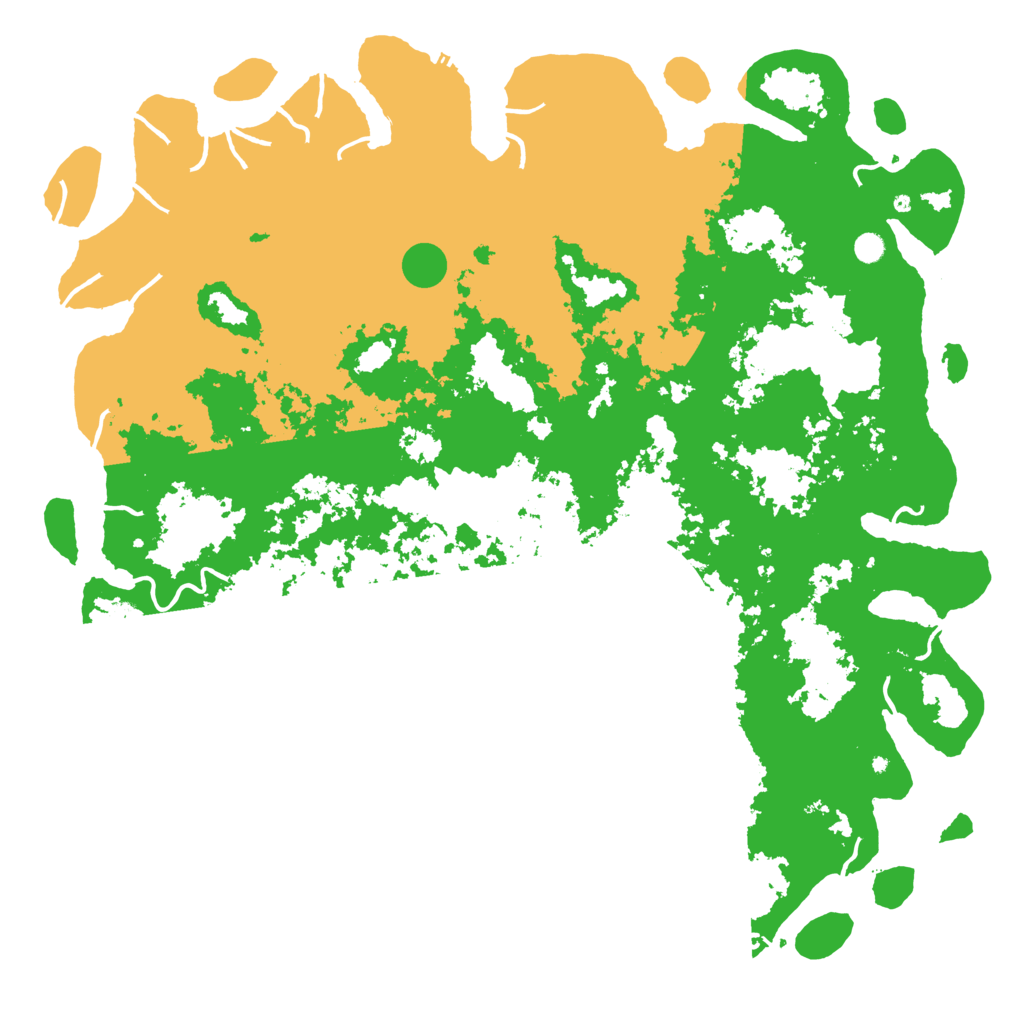 Biome Rust Map: Procedural Map, Size: 6000, Seed: 701454