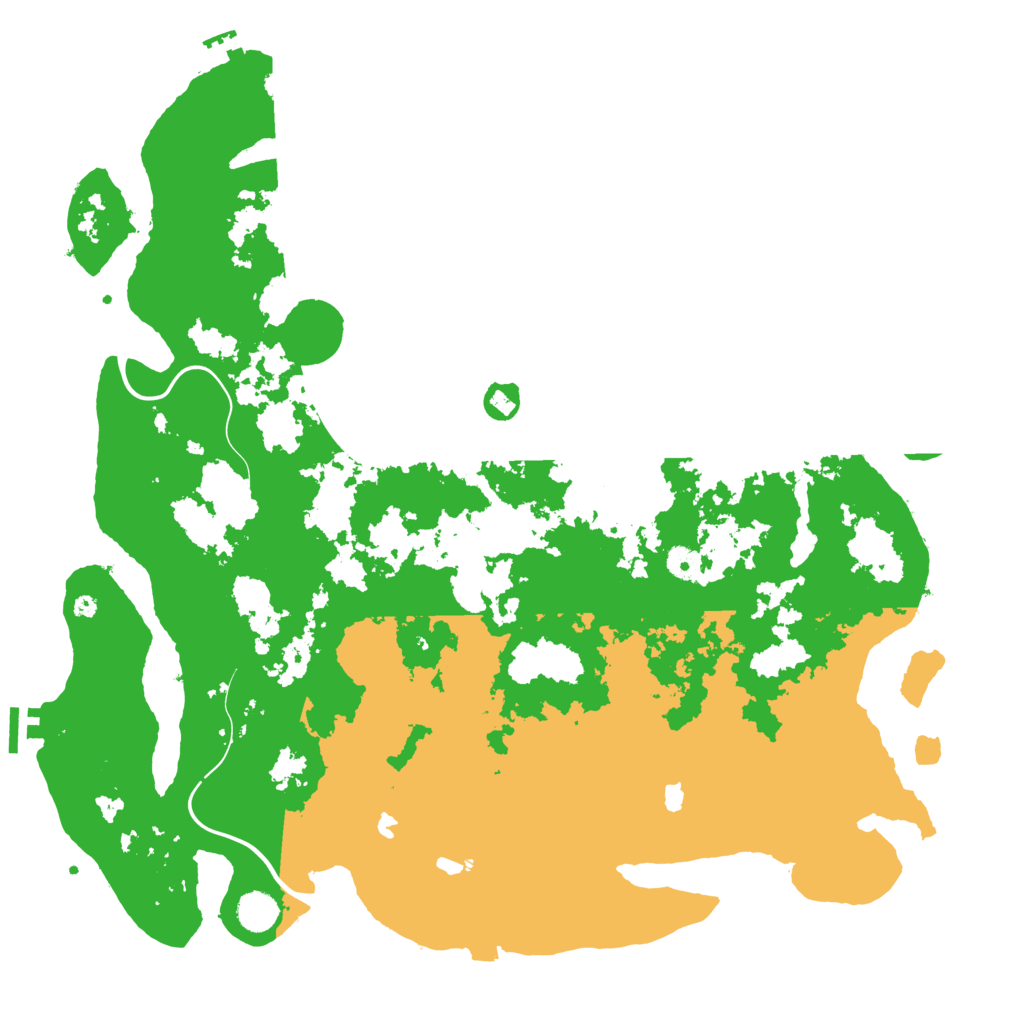 Biome Rust Map: Procedural Map, Size: 4500, Seed: 1946819