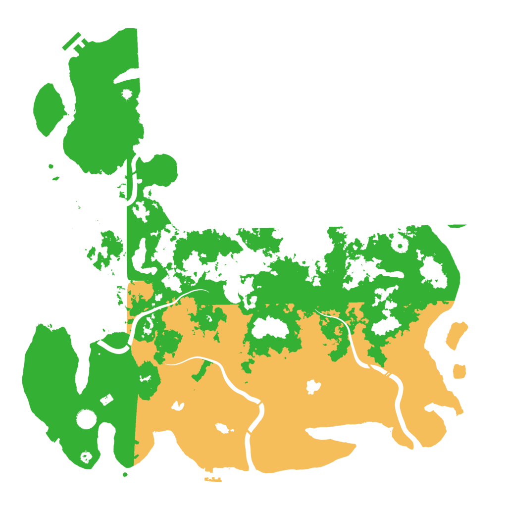 Biome Rust Map: Procedural Map, Size: 4500, Seed: 1946819