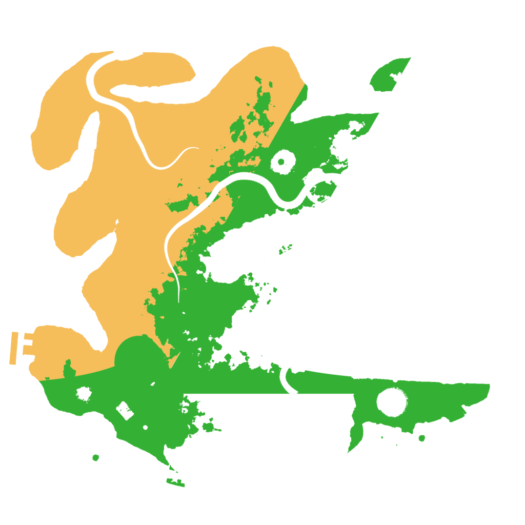 Biome Rust Map: Procedural Map, Size: 3252, Seed: 50500