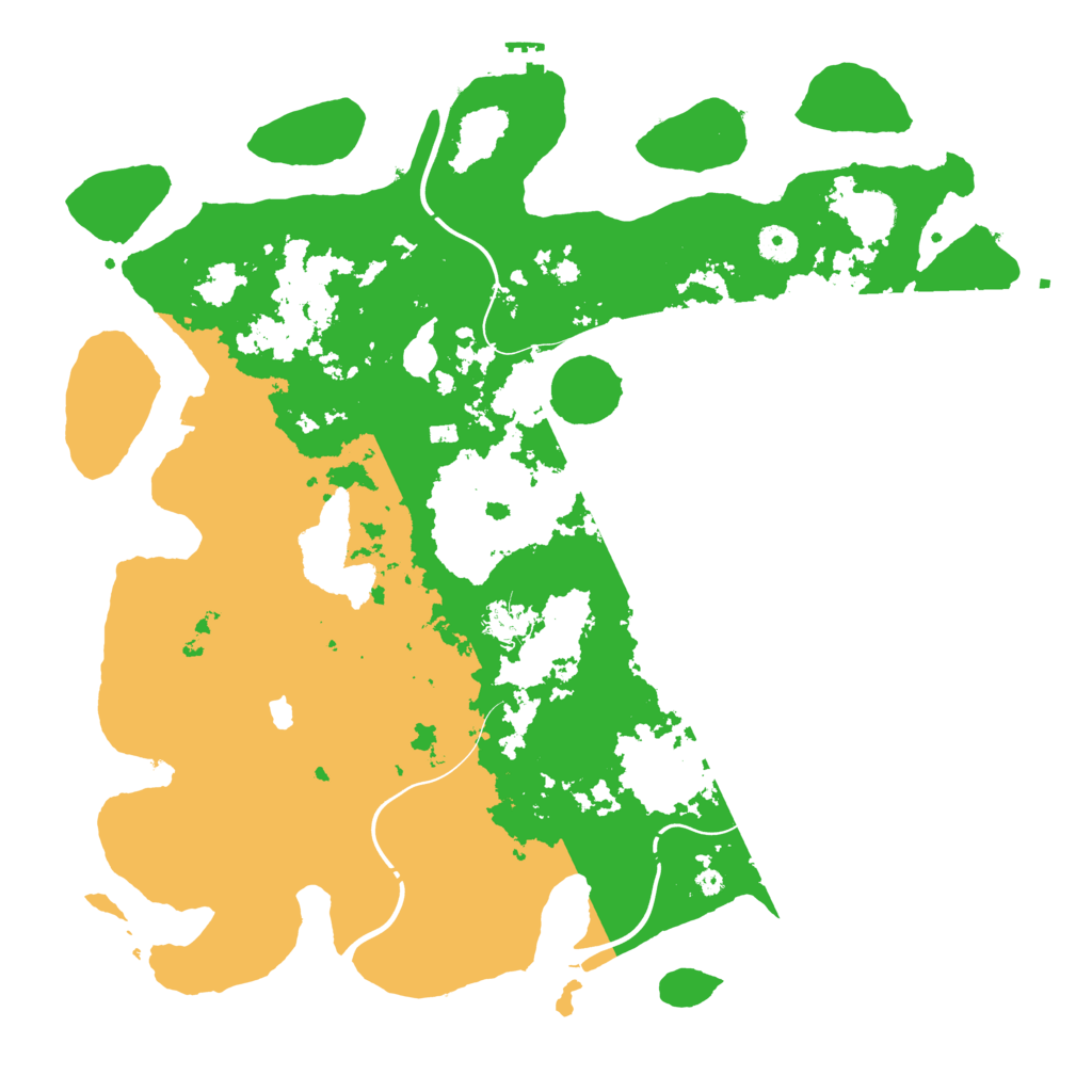 Biome Rust Map: Procedural Map, Size: 4250, Seed: 1600037788