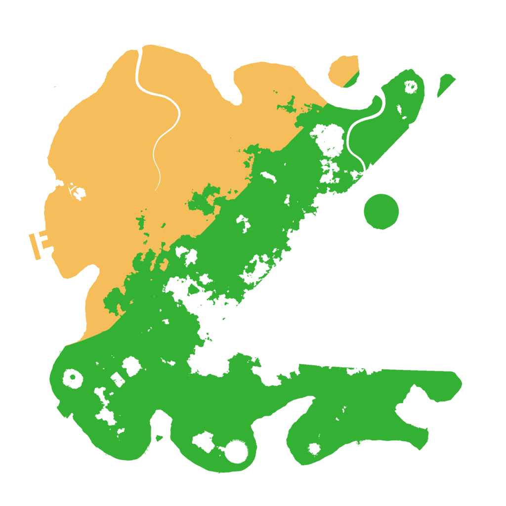 Biome Rust Map: Procedural Map, Size: 3850, Seed: 338865940