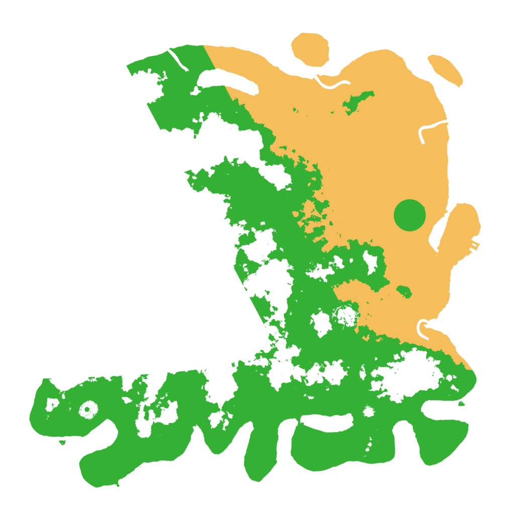 Biome Rust Map: Procedural Map, Size: 4250, Seed: 15412414