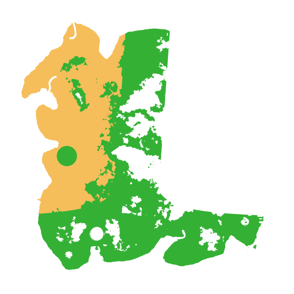 Biome Rust Map: Procedural Map, Size: 3850, Seed: 68485237