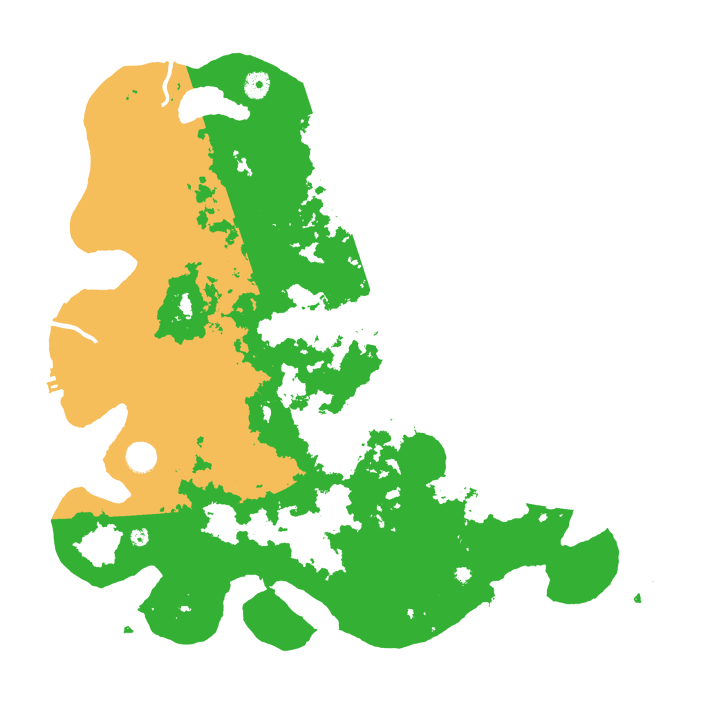 Biome Rust Map: Procedural Map, Size: 4000, Seed: 66649