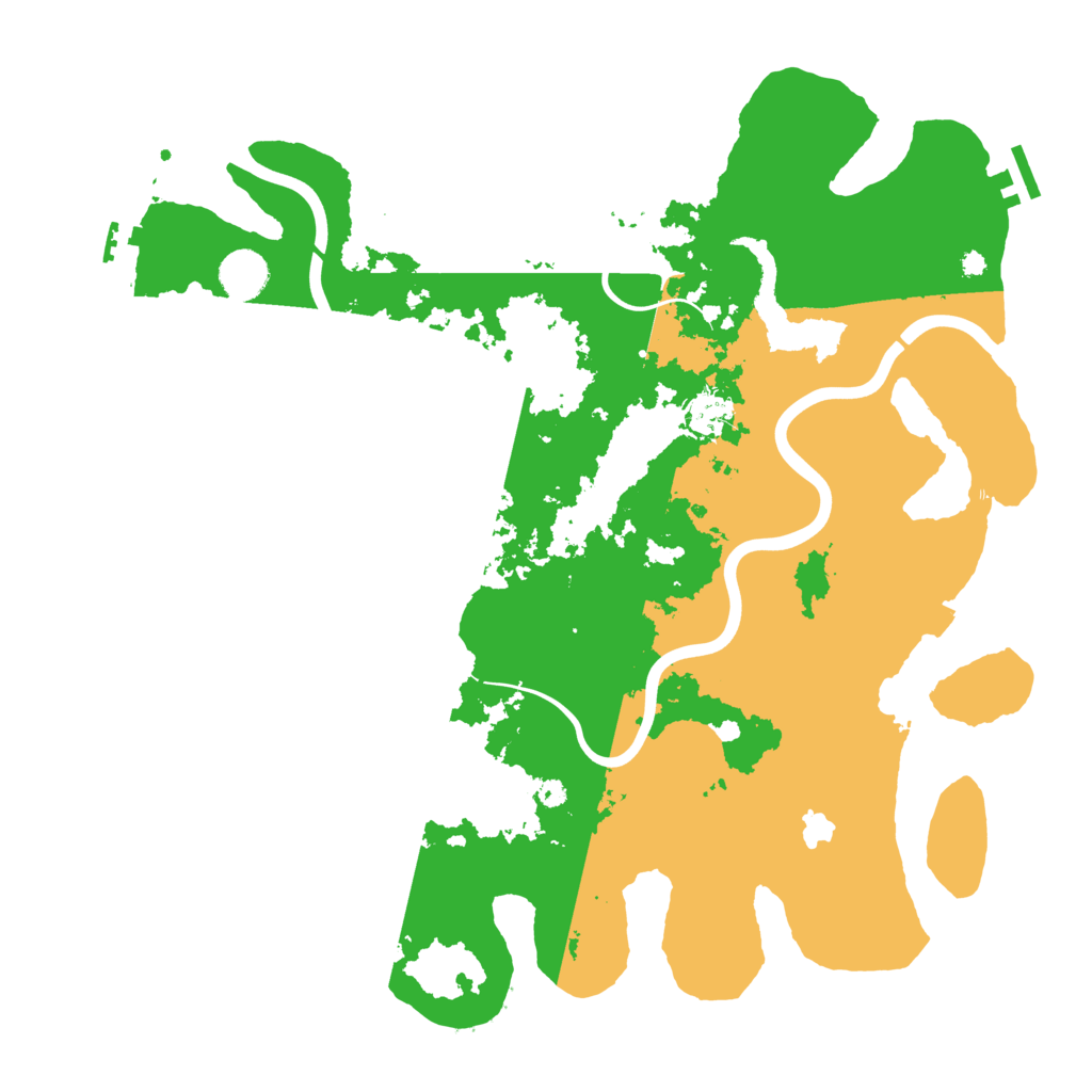 Biome Rust Map: Procedural Map, Size: 4000, Seed: 372322
