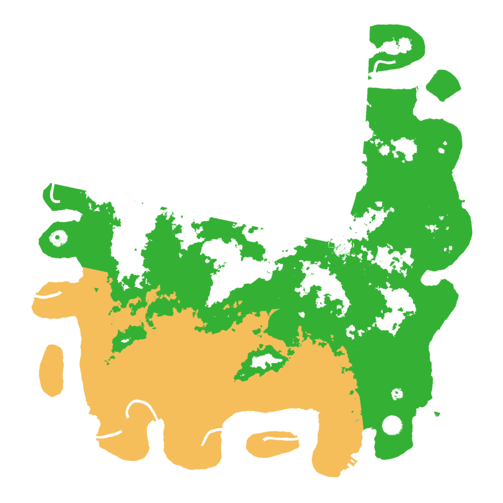 Biome Rust Map: Procedural Map, Size: 4500, Seed: 1378702962